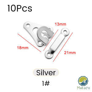 Makayo ตะขอกางเกง ตะขอกระโปรงนักเรียน ตะขอเกี่ยว DIY ตะขอซ่อนเสื้อผ้า Sewing Button