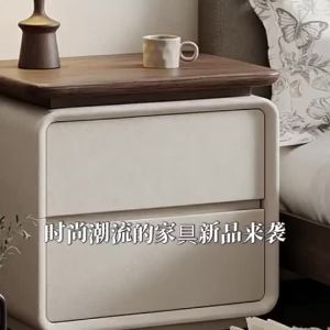 SG ⚡ Bedside Table Solid Wood Bedroom Dresser Storage Cabinet Bedside Cabinet