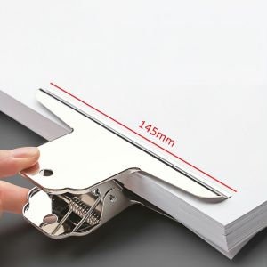Kẹp giấy tài liệu ngải inox 75 - 100 - 120 - 145mm lò xo siêu bền cao cấp -LUMBL
