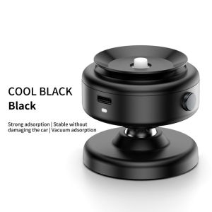 Hot selling X9C double-sided magnetic mobile phone car holder 360 degree rotating vacuum suction mobile phone car holder