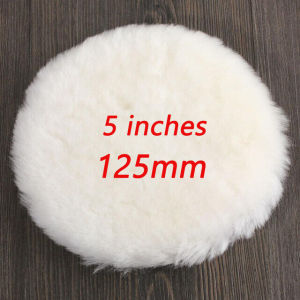 【Pphha】5Pcs Wool Polishing Disc 3/4/5/6/7 Inch Universal Car Waxing Polishing Buffing Paint Care Polisher Pad Auto Washing Accessories