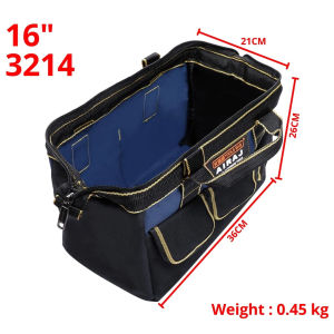 13INCH 16INCH 18INCH AIRAJ Tool Bag Beg Kalis Air Multipurpose Water Resistant Multi Compartment Heavy Duty Hardware Bag