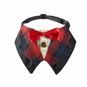 SRAITH Bow Tie Dog Necktie Collar Adjustable Pet Decoration Pet Costume Fashion Gentleman Scarf Pet Saliva Towel Puppy