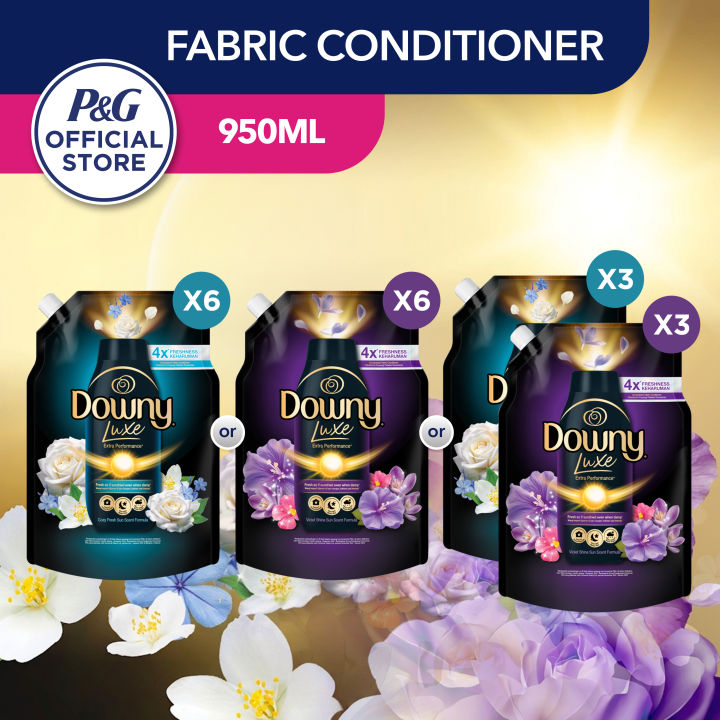 [Bundle of 6] Downy Luxe Extra Performance Concentrate Fabric ...