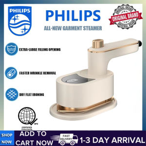 Philips Mini Steam Iron Clothes Ironing Machine Foldable Steam Machine Dual Heat Core Flat Iron Quick wrinkle removal