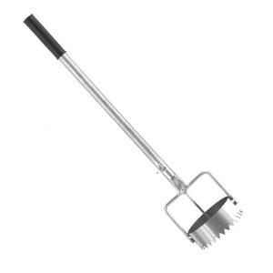 Metal Stainless Steel Multifunctional Greenhouse Film Punch Hole Opener Gardening Planting Maintenance Accessories