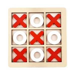 ✨💖 Tic-Tac-Toe Board Game l Wooden Blocks l Old School Toys l Birthday Party Children Day Gifts l Kids Toys l Traditional Games l Party Favors l Christmas Gifts l Table Game l Goodie Bag Gifts