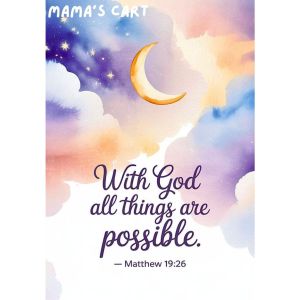 Bible Verse Wall Decor Christian | Inspirational Spiritual Quotes | Laminated A4 Poster Many Designs