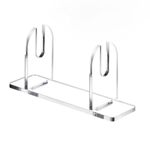 2/3Pcs Elegant Clear Acrylic Handheld Fan Rack Folding Fan Display Stand for Collectors and Home Decoration Enthusiasts