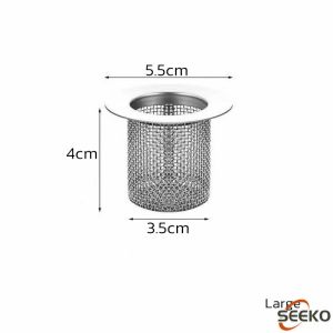 Seeko Multi functional stainless steel floor drain bathroom sink drainage filter anti clogging
