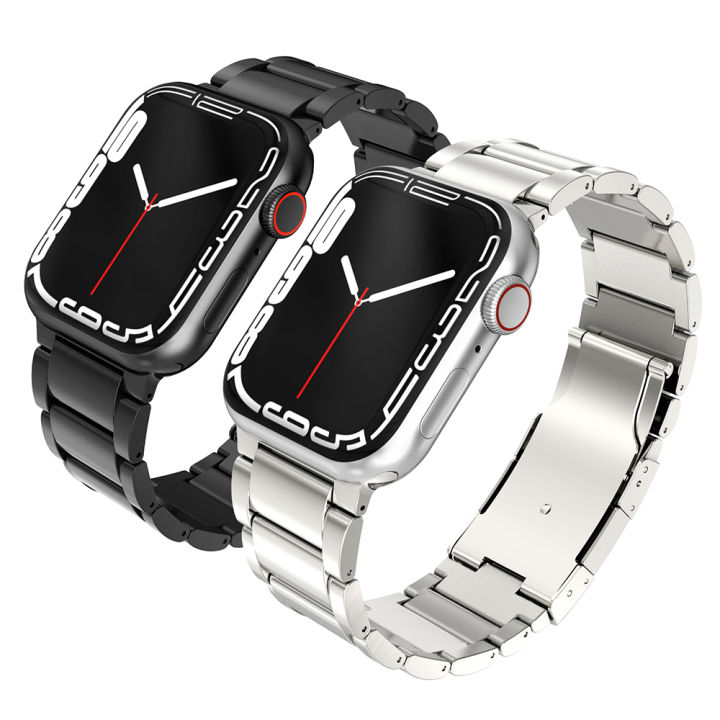 Titanium strap for Apple watch 10 Ultra 49mm stainless steel