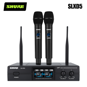 SHURE/SVX4 Wireless Microphone 4 Mic UHF 4 Channel 100m Microphone for Videoke