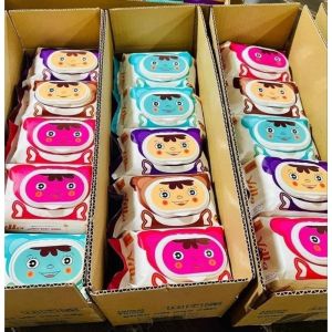 Thùng 10 Gói Khăn Ướt Baby Wipes ( 1 Gói 650g ) Không Cồn Không Mùi Mềm Mịn An Toàn Cho Bé