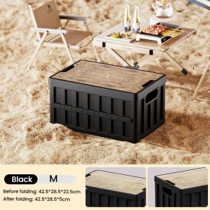 Outdoor Foldable Storage Box Camping Waterproof Storage Box Multifunctional Portable Storage Box
