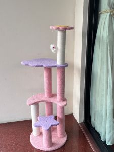 Cats Tree Kandang Kucing Rumah Kucing Cat Condo Cat Tower Panjatan Kucing Mainan Cakaran