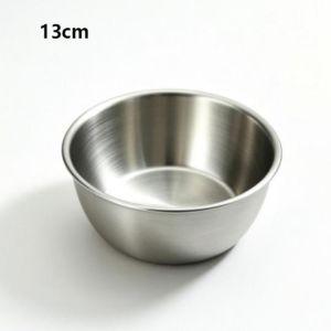 DSFSI Vật liệu thép không gỉ Bát trộn thực phẩm Hộ gia đình có cân Dung lượng lớn Bát có tay cầm bằng thép không gỉ Chất lượng cao Di động Bát cắm trại ngoài trời