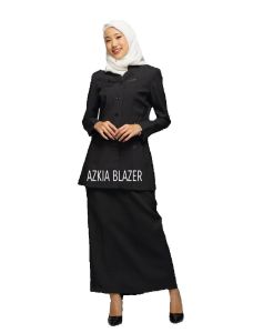 Seragam kerja blazer kantor wanita reguler fit terbaru kekinian polyester premium stretch import