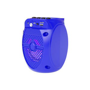 Speaker Karaoke System Wireless Bluetooth Speaker Original Super Bass Portable Bluetooth Speaker with Mic  (3 inch) Wireless Bluetooth Speaker with LED Light