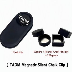 Strong Magnetic Silent Chalk Clip Silent Taom Chalk Holder Professional for Home Club Billiard