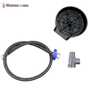 เครื่องล้างถ้วยอัตโนมัติเครื่องล้างแก้วห้องครัวทนทานต่อแรงดันน้ำปรับได้สำหรับใช้ในบ้านและเชิงพาณิชย์