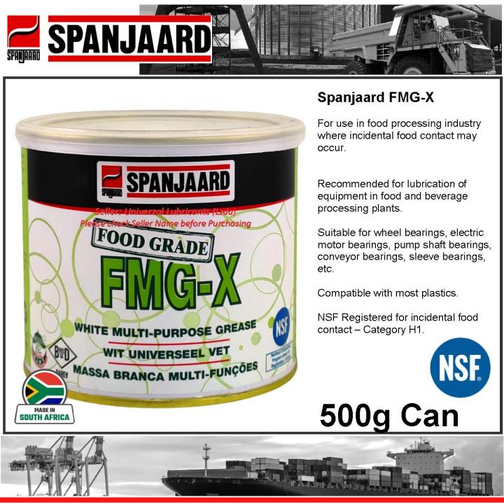 Spanjaard FMGX Food Grade Grease 500g Food Processing Grease Food Machine Lubricant Kitchen Aid