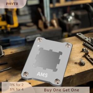 【จัดส่งภายใน 2-3 วัน】 ที่หุ้มหัวเข็มกลัดปรับแต่งซีพียูตั้งโต๊ะ AM5-AMD อเนกประสงค์ทำจากอะลูมิเนียมใช้เพื่อ7950X 7800X 7700X 7500F 7600X