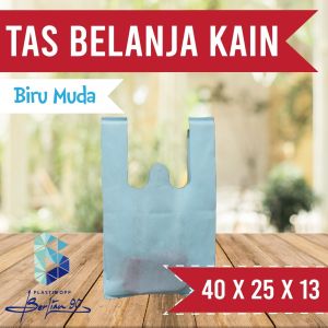 Tas belanja spundbond 40x25x13 isi 12 pcs goodie bag kresek tas kain belanja Super Kuat