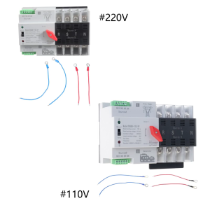 Double Source Automatic Transfer Switches 100A 4Pole Fast Electrical Controllers Power Transfer Switches for backups Power