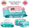 (BISA COD) Tissue Basah Bayi / Tisu Basah Baby / Tisu Ganti Popok / Tisu basah bayi newborn ganti popok diapers baby wet wipes isi 80 / Tanpa Parfum Pewangi & Alkohol / Murah. 