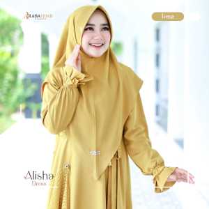 GAMIS RAISAHIJAB ALISHA DRESS WANITA LENGAN PANJANG TERBARU