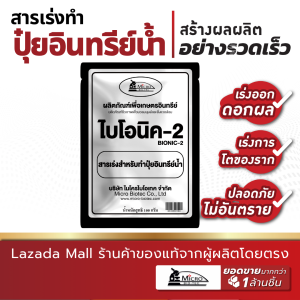 Bionic ไบโอนิค ( พด.2 ) 100 กรัม สารเร่ง 2 จุลินทรีย์ทำปุ๋ยหมักน้ำ ผงเร่งทำปุ๋ยอินทรีย์น้ำ สารเร่งทำปุ๋ยหมัก น้ำหมักชีวภาพ สารเร่ง2