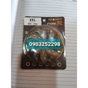 Đèn led chong chóng xoay cảnh báo ô tô xe máy 8cm12v 24v gắn ô tô xe máy xe công nông có clip