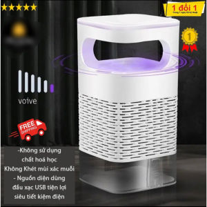 Máy bắt muỗi thông minh Đèn băt muỗi tự động nhật bản thông minh kèm đèn ngủ.