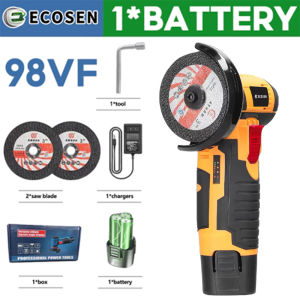 ECOSEN 19500RPM Angle Grinder Mesin Gerinda Tangan Listrik Angle Grinder Penggiling Sudut Tanpa Sikat Penggiling Sudut Portable