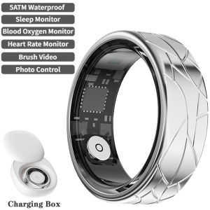 2025 cho Xiaomi Vòng thông minh-Giờ oxy máu ngủ smartring điều khiển cử chỉ điều Bộ theo dõi sức khỏe đa chế độ thể thao cho Android và IOS