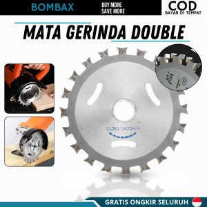 Mata Gerinda Potong Kayu 4inch Mata Double 40T Dua Sisi Mata Potong