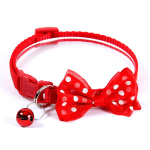 Kalung kucing pita lucu lonceng warna warni mewah termurah cat collar kalung kitten lonceng besar kerincing