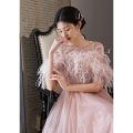 EAGLELY Party Dress Luxury Elegant Evening Dinner 2025 Birthday Evening Dress Women Glitz And Glam Sequin High End Host Gowns For Women Formal Events Wedding Gown For Bride. 