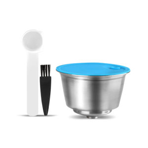 【i Cafilas】[YD-D1] Coffee Capsule For Dolce Gusto Reusable Stainless Steel Filter Cup no Crema For Nescafe Cofee Machine OBLOCircoloLUMMIOPICCOLO XSMini meGenio