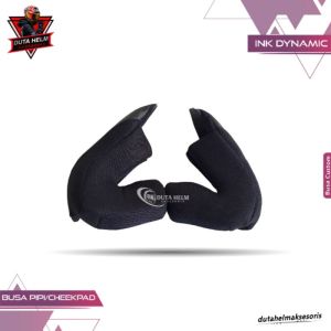 Busa Pipi Helm Ink Dynamic Size S M L XL XXL Cheek Pad Wings Spon Dinamik Custom Half Face