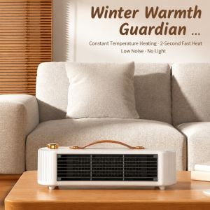 PENTU PTC Heating Electric Space Heater Silent High-Power Heating Fan Mini Energy-Efficient Warm Air Blower Home