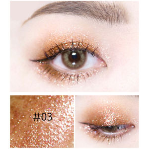 5 Warna Glitter Eyeshadow Cair Tahan Air Tahan Lama Shimmer Shiny Eye Makeup Kosmetik COD -🌈Ninestar