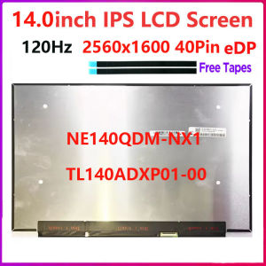 14.0Inch Laptop LCD Screen NE140QDM-NX1 TL140ADXP01-00 for Asus ROG Zephyrus G14 GA402RK GA402RJ 120Hz Display Matrix