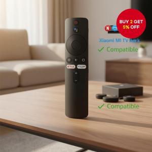 (HD1)Xiaomi Mi TV Stick/Mi 4S 4K Bluetooth Voice Remote Replacement Alat Kawalan Jauh Suara Bluetooth Xiaomi Mi TV Stick/Mi 4S 4K