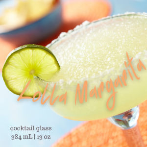 LOLLA MARGARITA Cocktail Glass | Gelas Koktail | Gelas Bar | Stem Glass