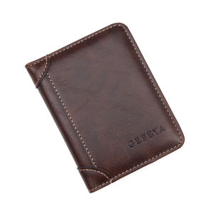 🔥Ready Stock🔥New fashionable mens short wallet retro wallet wallet with multiple card slots新款时尚男士短款钱包复古钱包钱夹多卡位