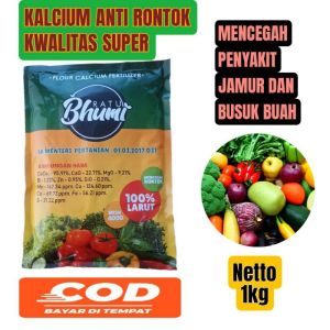 PUPUK KALCIUM RATU BUMI 1KG CEGAH Penyakit Layu Daun Kuning Pada tanaman Cabe