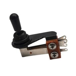 Practical 3 Way Toggle Switches Guitar Component Open L Shape Structure Quick Installation for Smooth Pickup Selection
