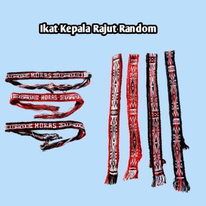 Ikat Kepala Rajut Batak / Ikat Pinggang Rajut / Souvenir Khas Batak / Sortali Rajut Batak / R S