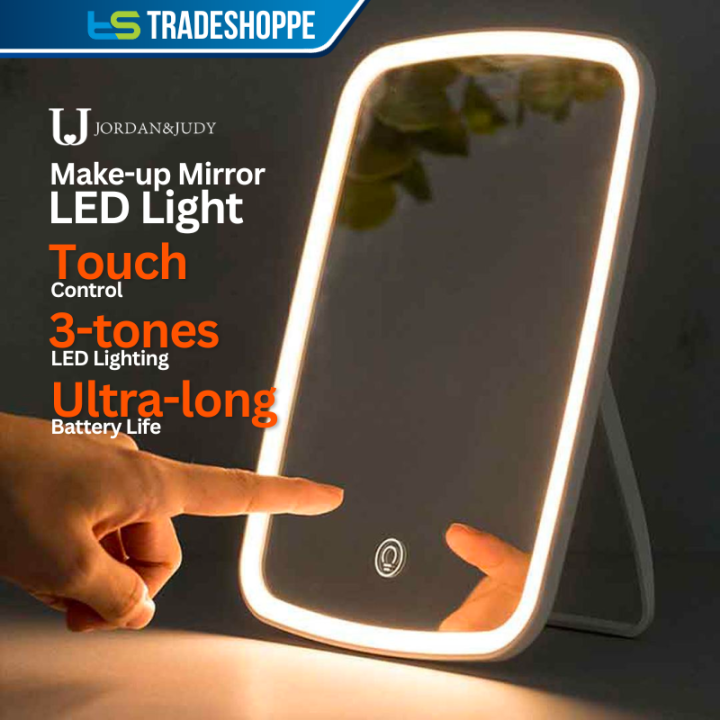 Mijia Youpin Jordan & Judy Desktop LED Lighted Make Up Mirror Touch